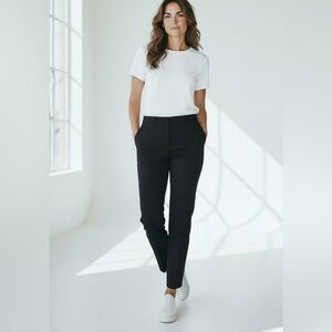 $790 VALENTINO Roma Slim Cancel Length Pants Sz 12